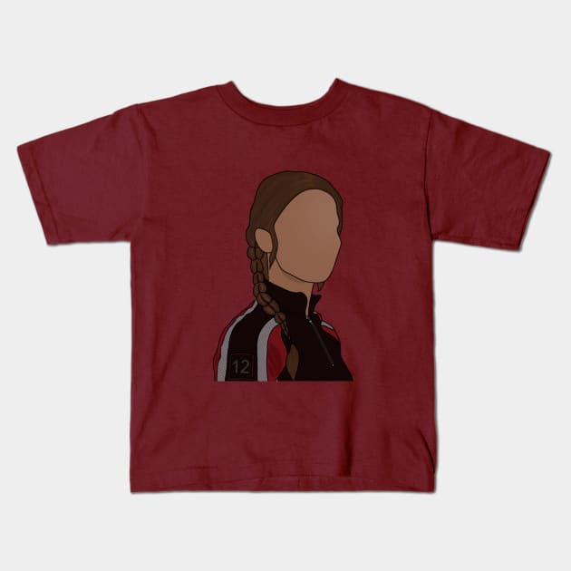 Katniss Kids T-Shirt by Johadesigns